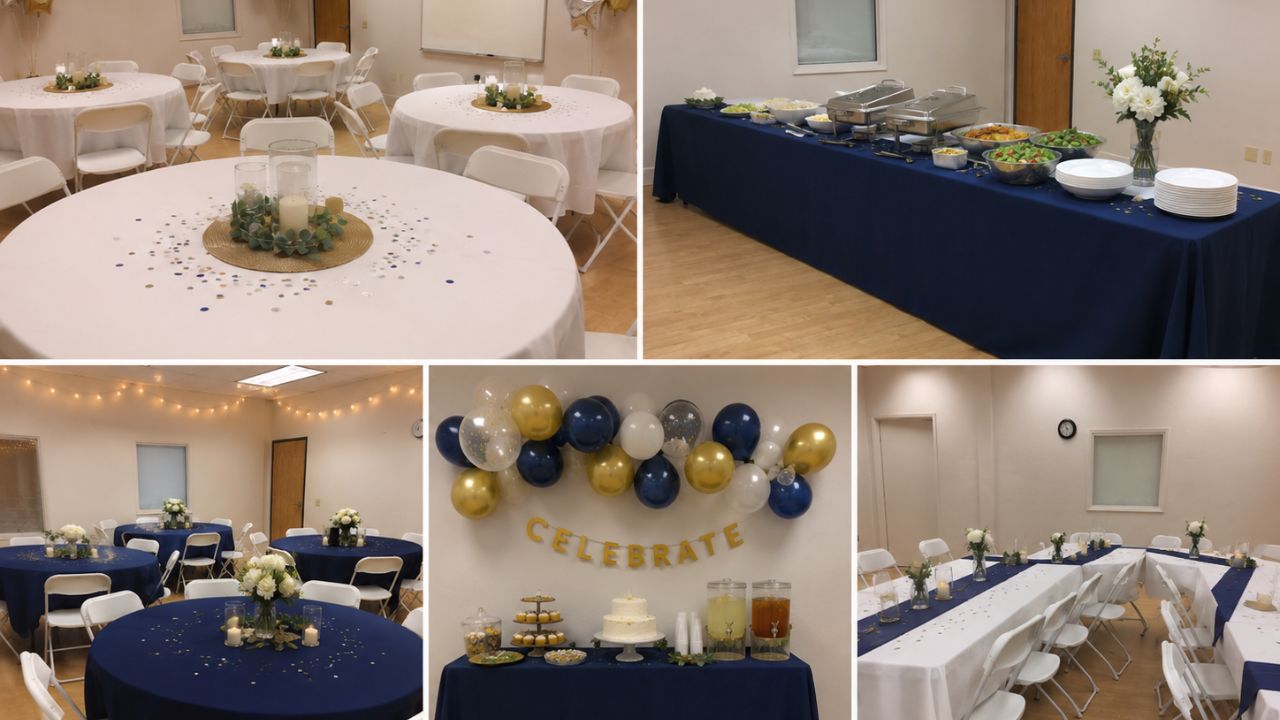 Sunbeam room options small event room